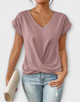 Refined Women's Top With Button Detail 2