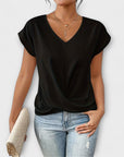 Refined Women's Top With Button Detail 3