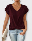 Refined Women's Top With Button Detail 4