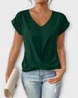 Refined Women's Top With Button Detail 5