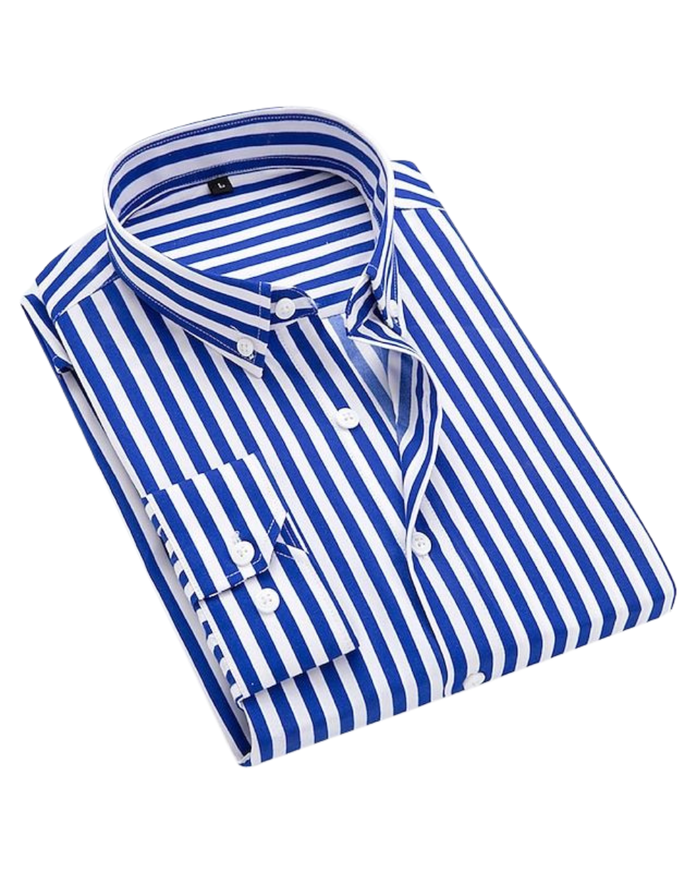 Relaxed Men's Shirt Slim Fit Striped Design 1