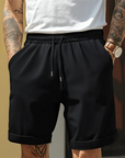 Relaxed Men's Shorts With Drawstring And Cuff 2