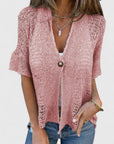 Relaxed Mens Knit Shirt With Minimalist Design 3