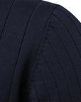 Men's blue premium soft knit jumper