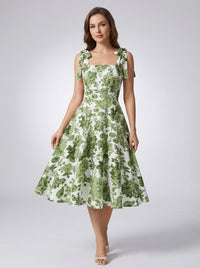 Nina | Women's Floral A-Line Dress
