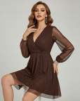 Women’s women's velvet cocktail dress
