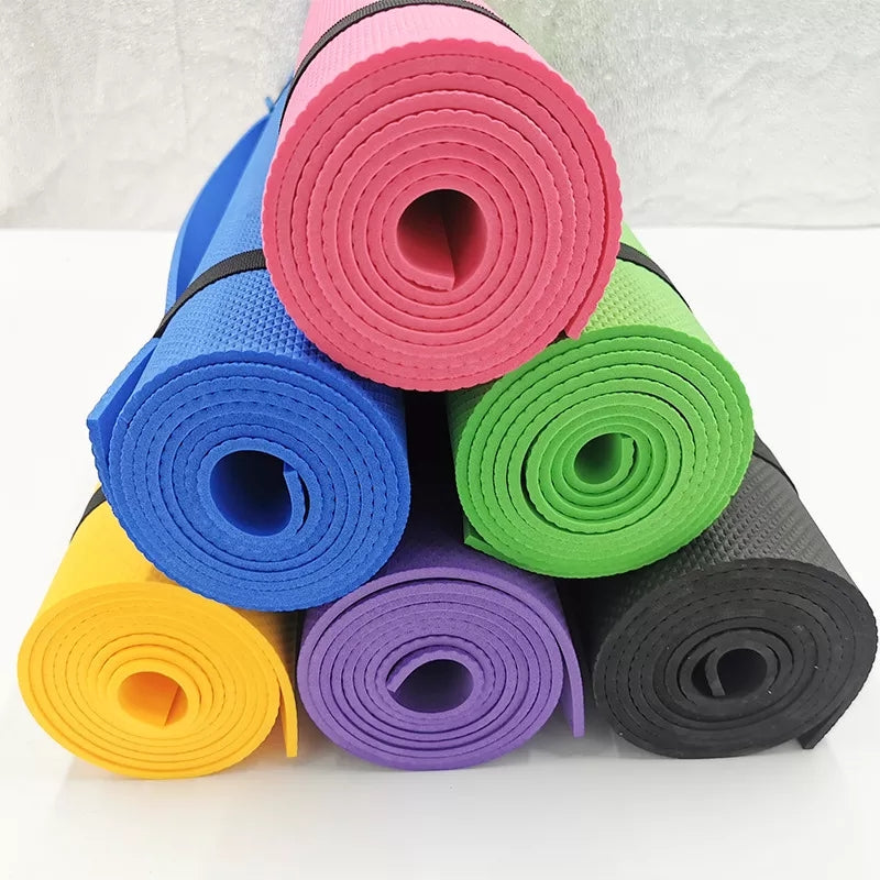 Rutschfeste Yoga Matten für Unisex leicht mit Premium Material ideal für Fitness 2