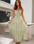Women’s women's strapless maxi dress