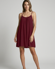 Women’s women's loose maxi dress open back