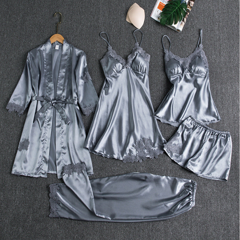 Women’s women's satin pyjama set