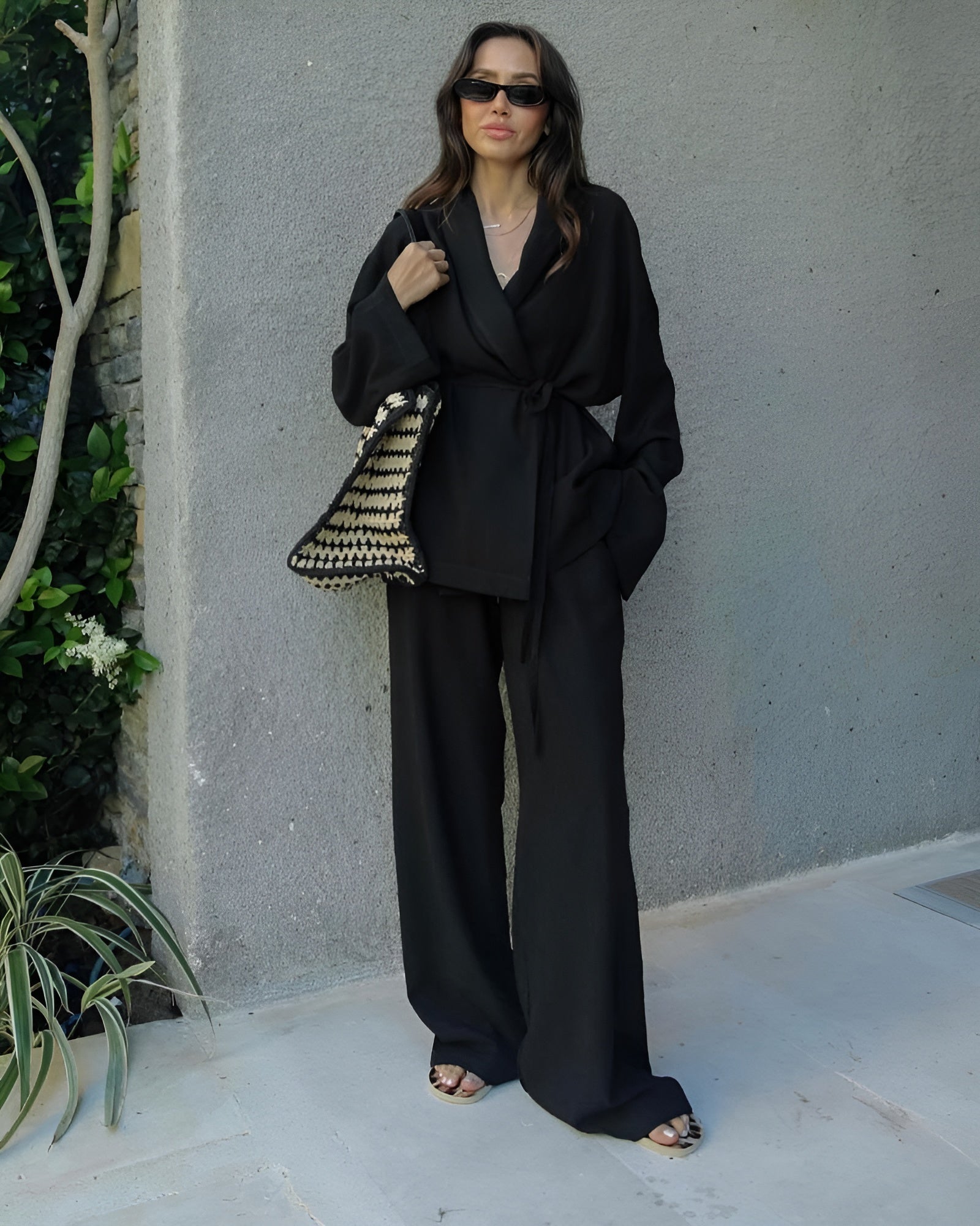 Women’s women's linen two piece set