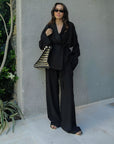 Women’s women's linen two piece set