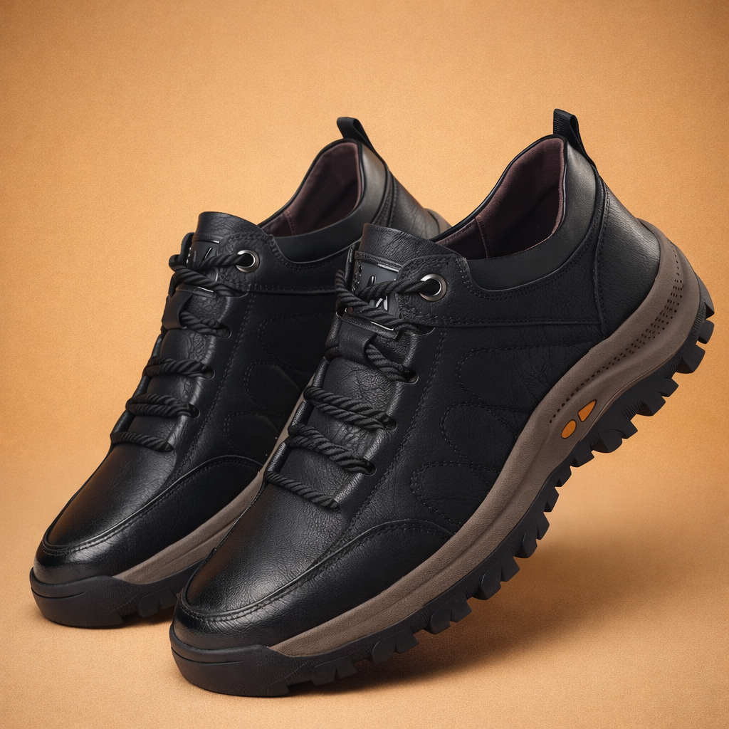 men's hand-stitched cushioned casual shoes