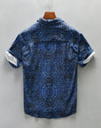Shirt Short Sleeve Exotic Design Casual Fit 2