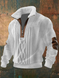 Sebastian | Men's Lined High-Collar Overshirt Shacket