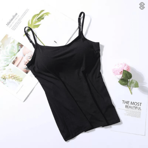 SilkySecure Top with Integrated Bra Light Support Breathable Material Women 0