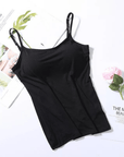 SilkySecure Top with Integrated Bra Light Support Breathable Material Women 0