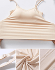 SilkySecure Top with Integrated Bra Light Support Breathable Material Women 3