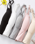 SilkySecure Top with Integrated Bra Light Support Breathable Material Women 4