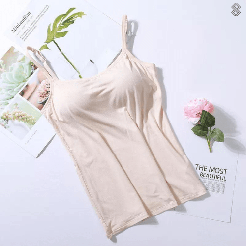 SilkySecure Top with Integrated Bra Light Support Breathable Material Women 9
