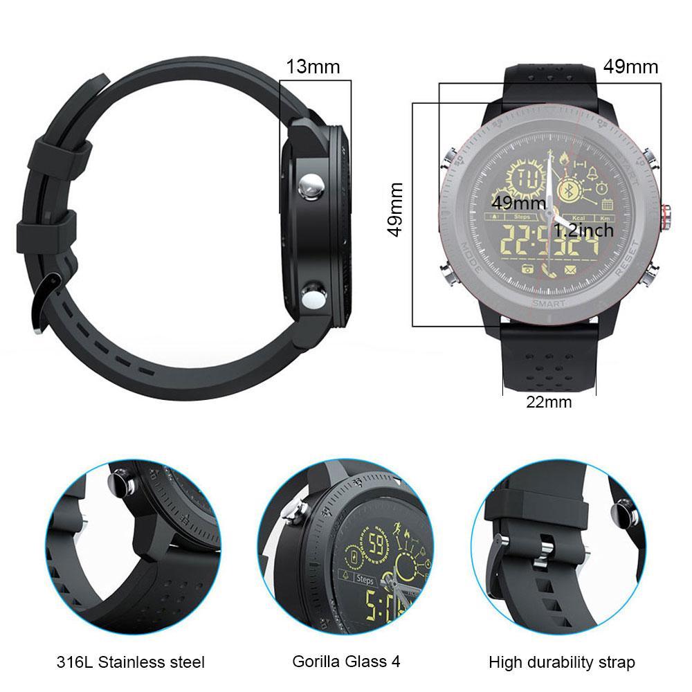 Smart Digital Watch for Unisex Fitness Tracking Waterproof Long Battery Life 1