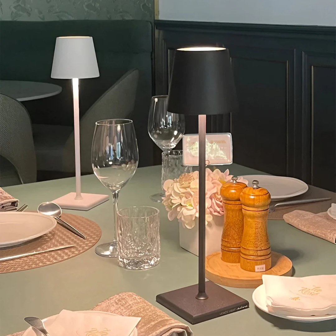 Stylish Cordless Table Lamp for Unisex Indoor Outdoor Dimmable Waterproof 4