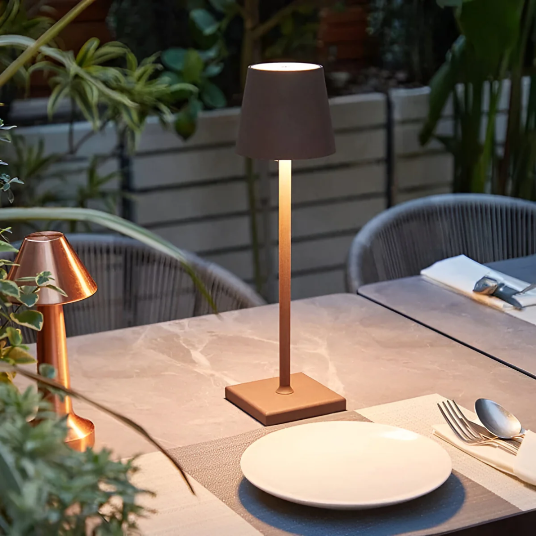 Stylish Cordless Table Lamp for Unisex Indoor Outdoor Dimmable Waterproof 5