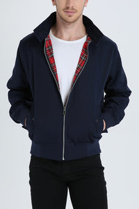Sebastian | Men's Harrington Jacket Ribbed Cuff