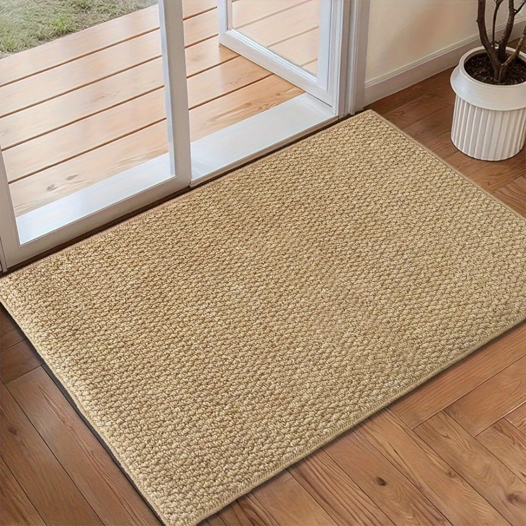Stylish Indoor Doormat for Home Durable Easy Maintenance Water Resistant 0