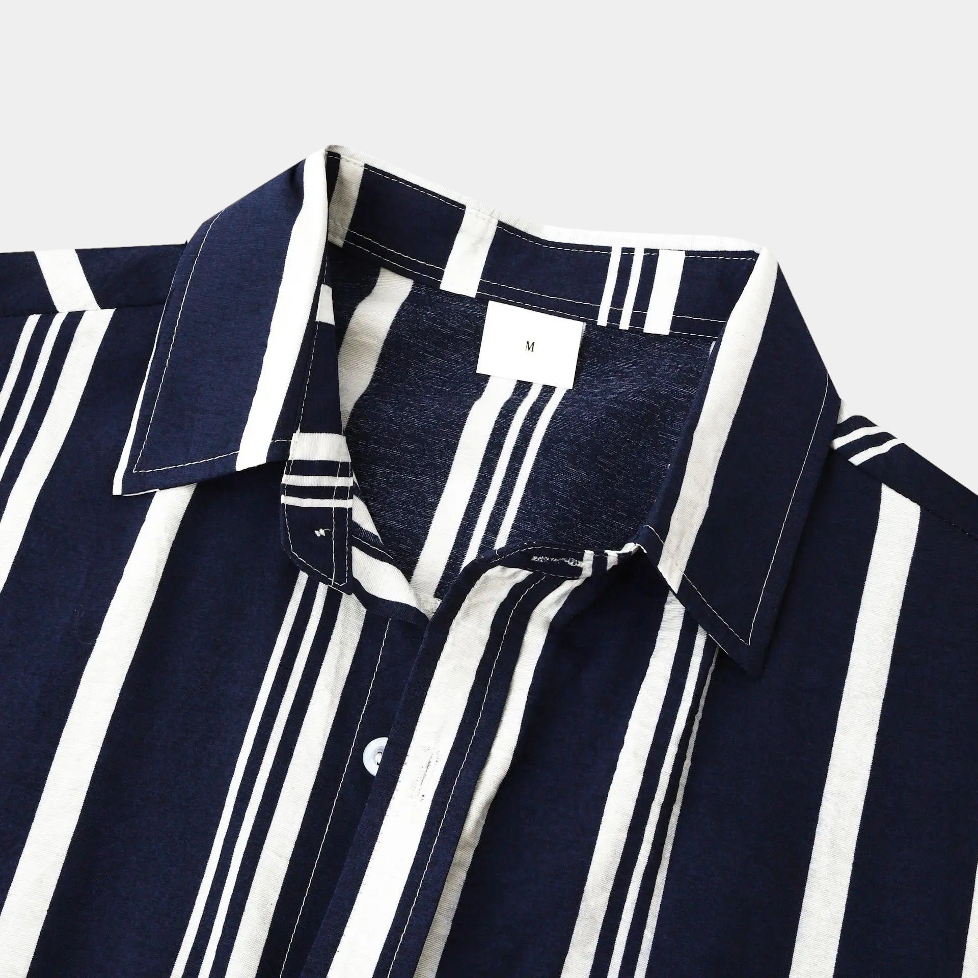 Stylish Men's Shirt With Stripes And Relaxed Fit 5