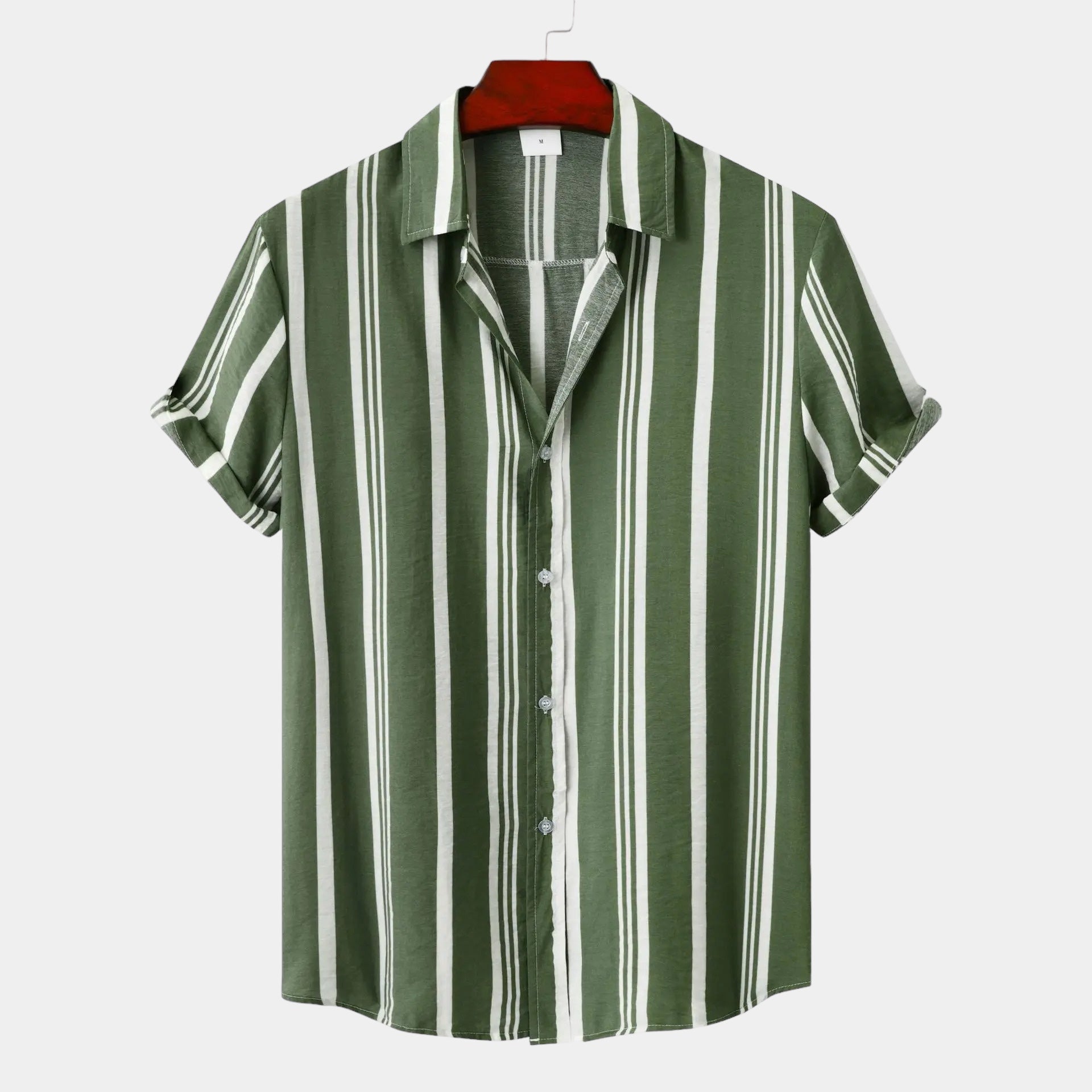 Stylish Men's Shirt With Stripes And Relaxed Fit 6