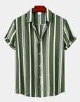 Stylish Men's Shirt With Stripes And Relaxed Fit 6