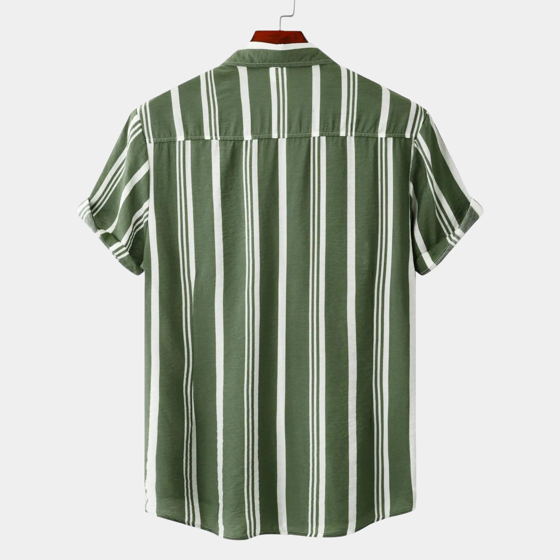 Stylish Men's Shirt With Stripes And Relaxed Fit 7