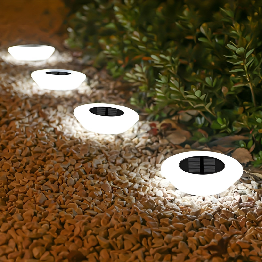 Stylish Solar Garden Lamp for Outdoor Spaces Weatherproof LED Energy Efficient 0
