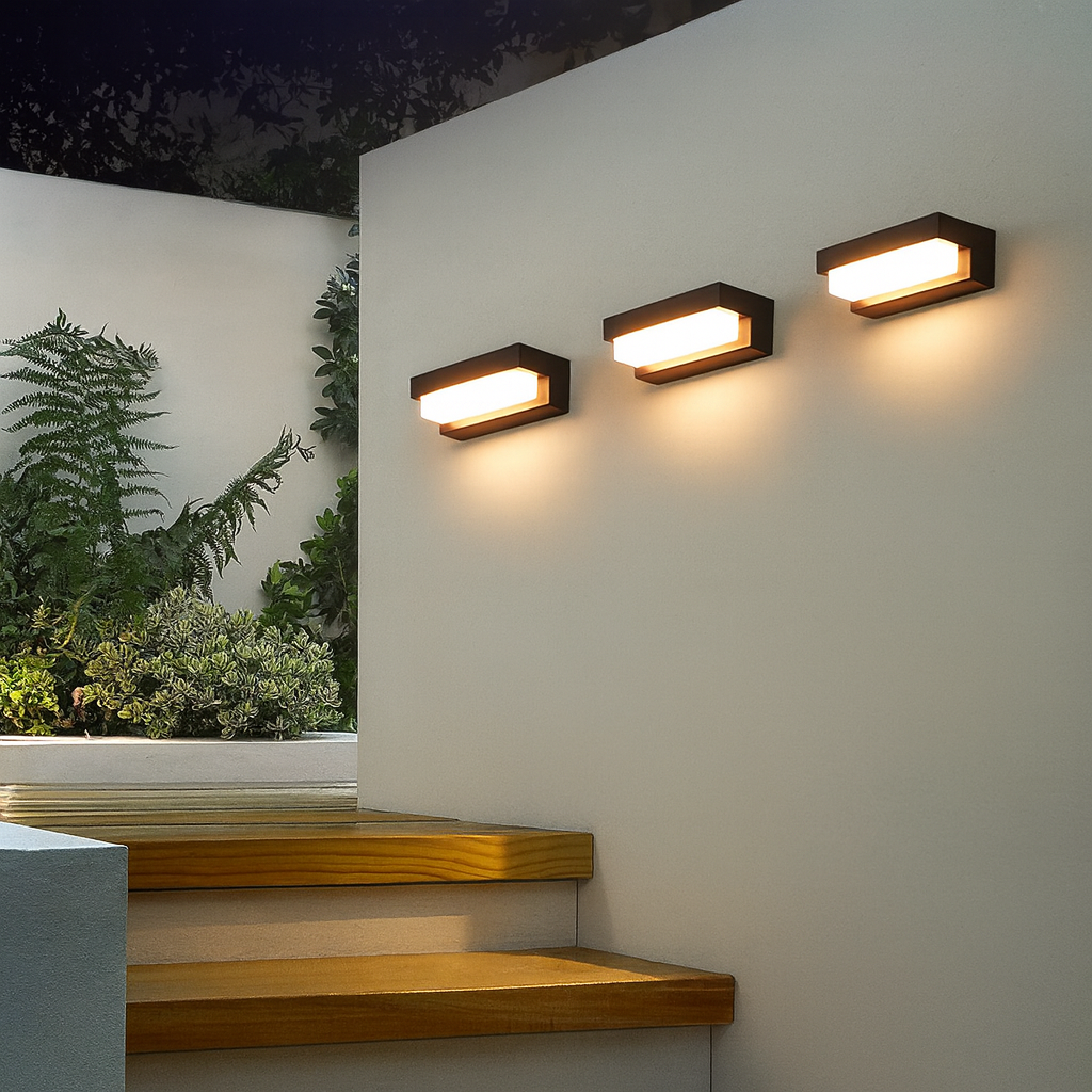 Stylish Solar Wall Light for Outdoor Spaces Eco-Friendly Wireless Design 3