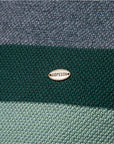 Men's blue classic crew neck knit jumper