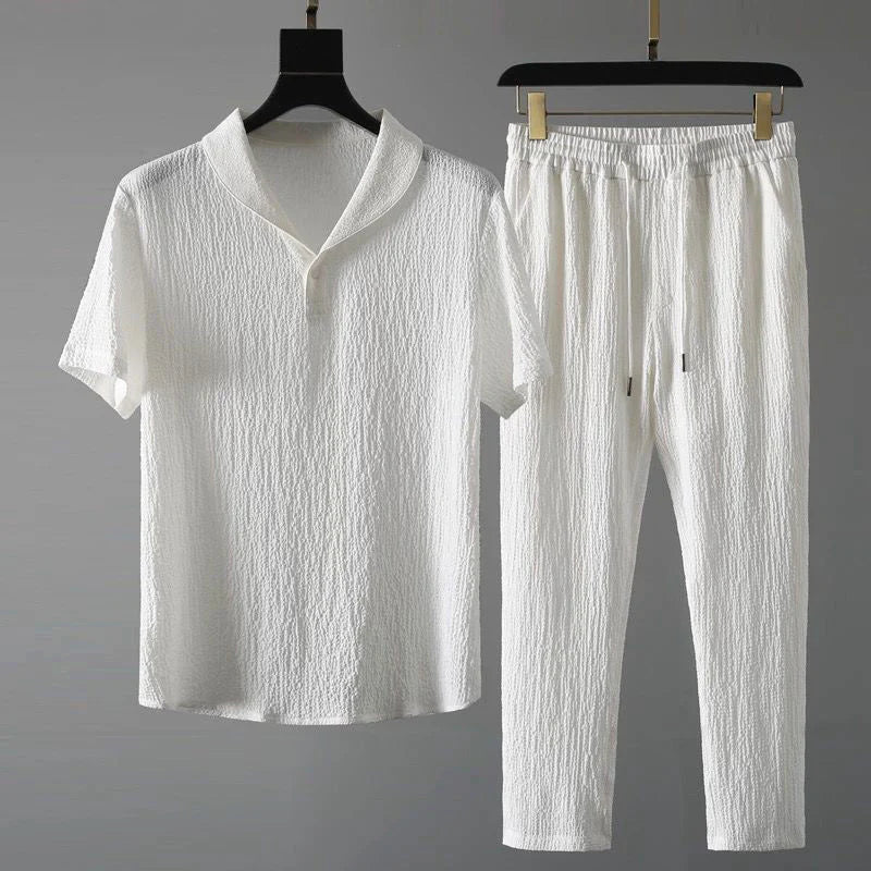 Summer Set With Unique Collar Design Lightweight 1