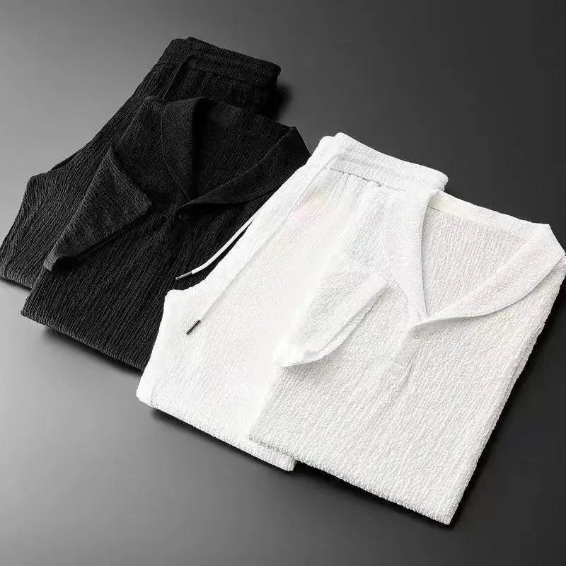 Summer Set With Unique Collar Design Lightweight 3