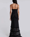 Sunset Glow Maxi Dress With Ruffles And Flattering Silhouette 7