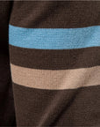 Men's black premium knit crew neck jumper