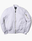 Unisex Red Bomber Jacket classic street style