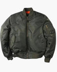 Unisex Bomber Jacket classic red street style