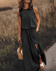 Vibrant Maxi Dress For Women With Retro Charm 1