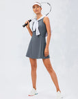 Women’s women's tennis dress with built-in shorts