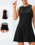 Women’s women's tennis dress with built-in shorts