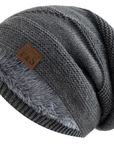 Fleece lined beanie for winter