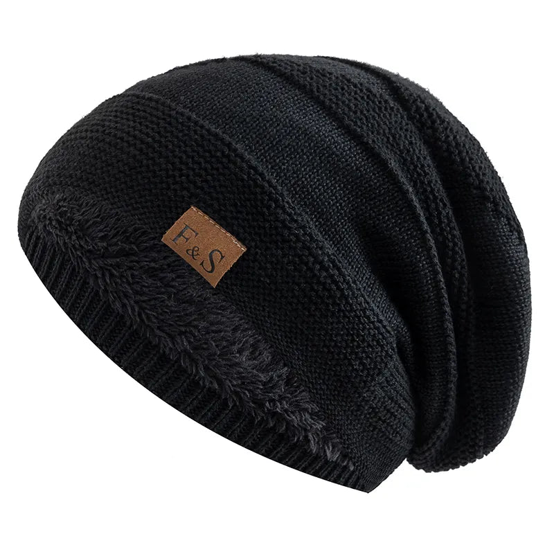 Fleece lined beanie for winter