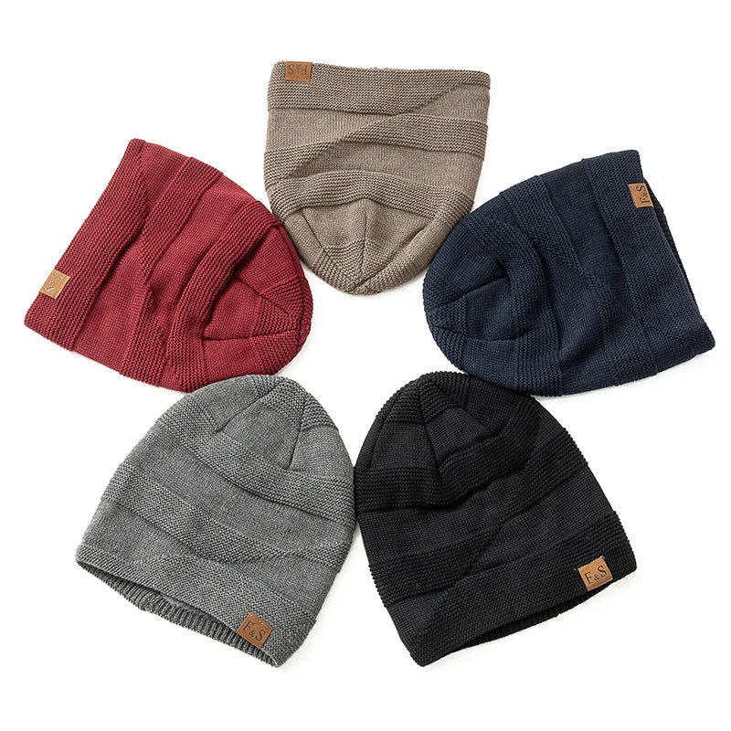 Fleece lined beanie for winter