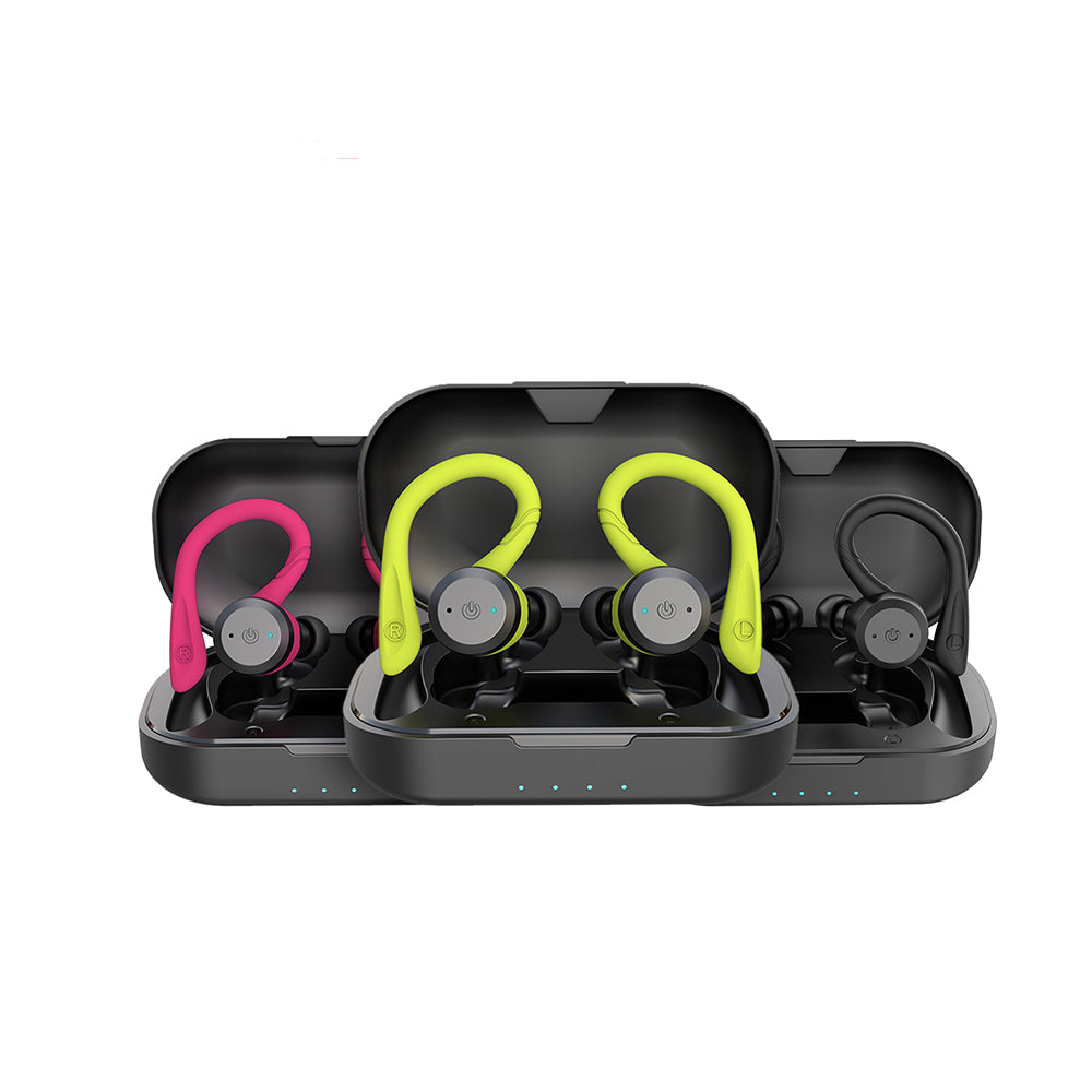 Wasserdichte Bluetooth Earbuds für Unisex 20 Stunden Akkulaufzeit ergonomisch 1