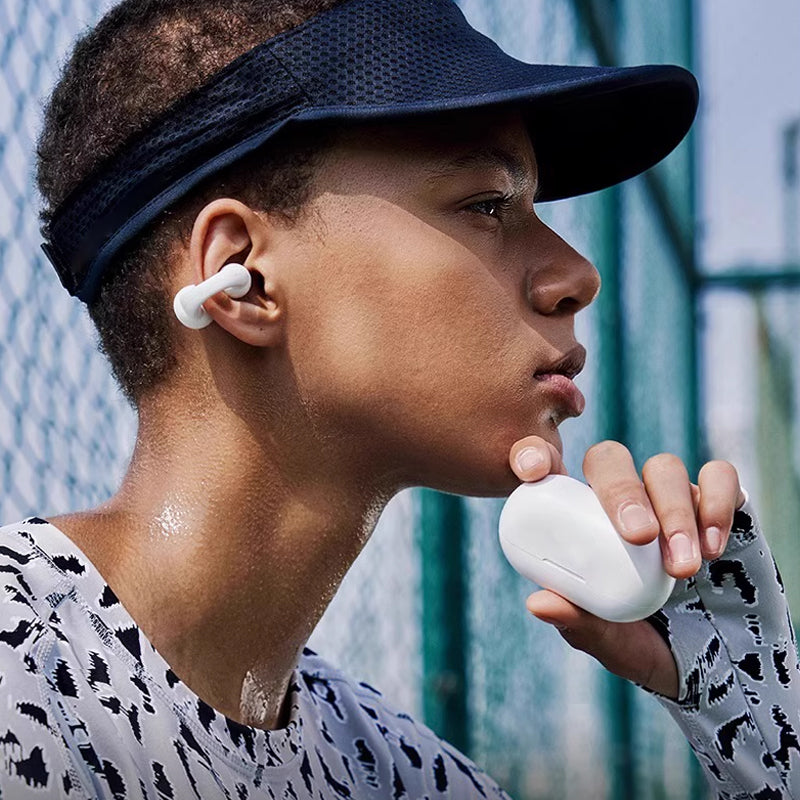 Wasserfeste Bluetooth Kopfhörer für Unisex leicht sportlich mit langem Akku 8